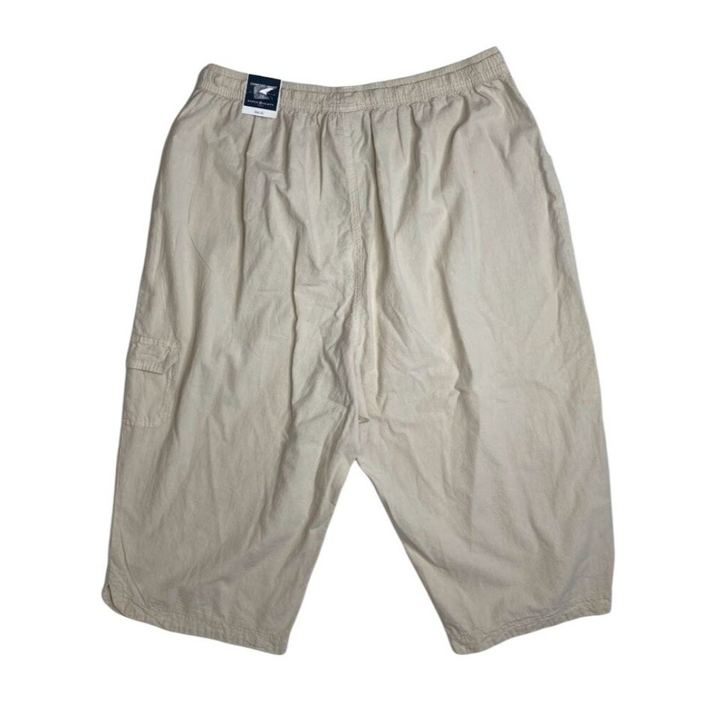 Karen‎ Scott Capri Pants Women's 2X Beige Plus Size Comfort Waist Relaxed NEW - Picture 2 of 6